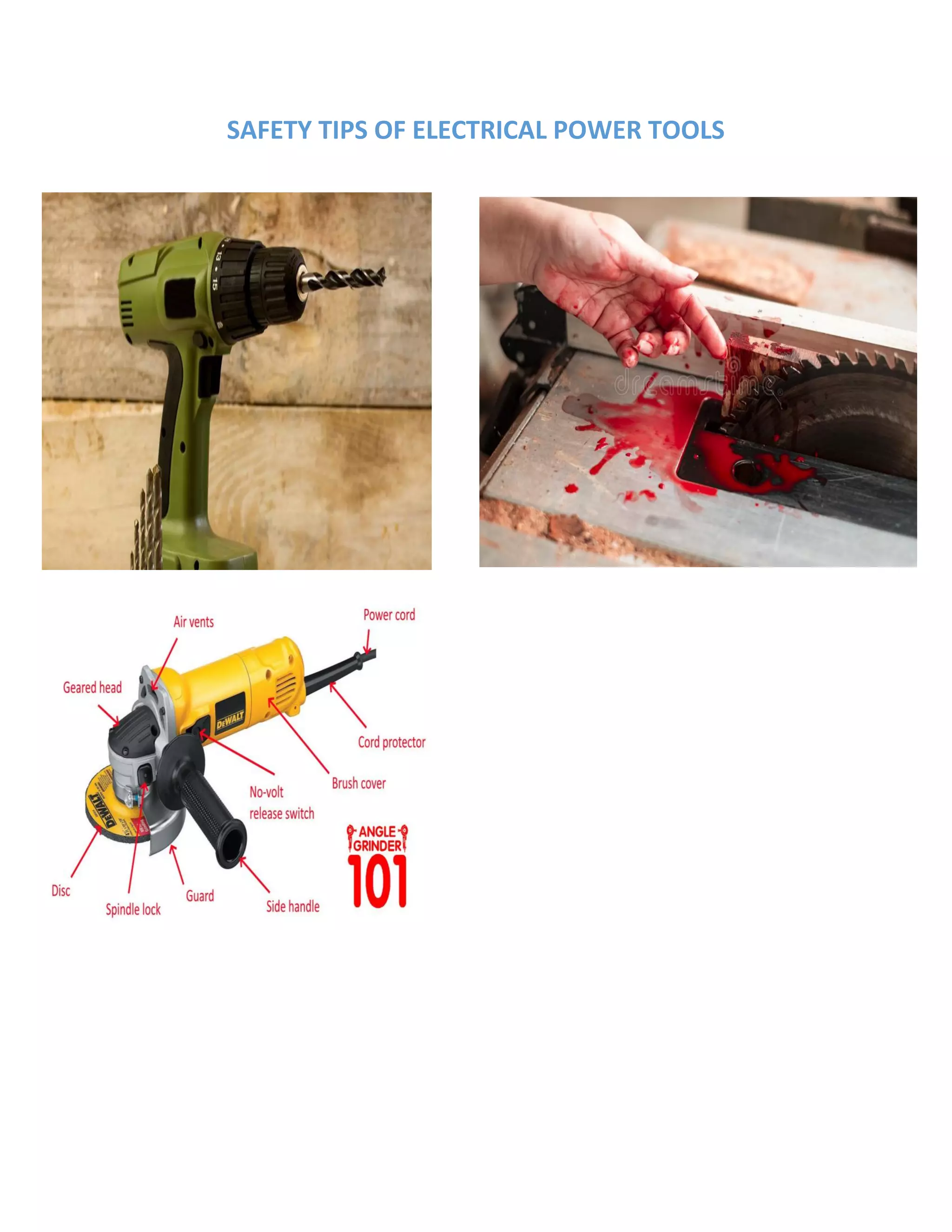 SAFETY TIPS OF ELECTRICAL POWER TOOLS.pdf