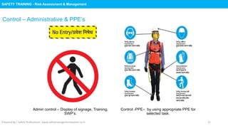 Safety Training : Risk Assessment & Management