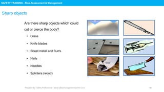 Safety Training : Risk Assessment & Management