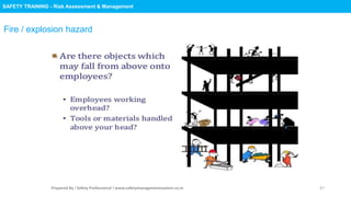 Safety Training : Risk Assessment & Management