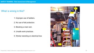 Safety Training : Risk Assessment & Management