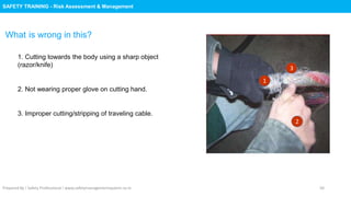 Safety Training : Risk Assessment & Management