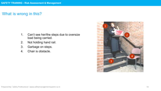 Safety Training : Risk Assessment & Management