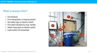 Safety Training : Risk Assessment & Management
