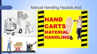 Manual Handling Hazards And
Precautions
Mohsin Raza
 