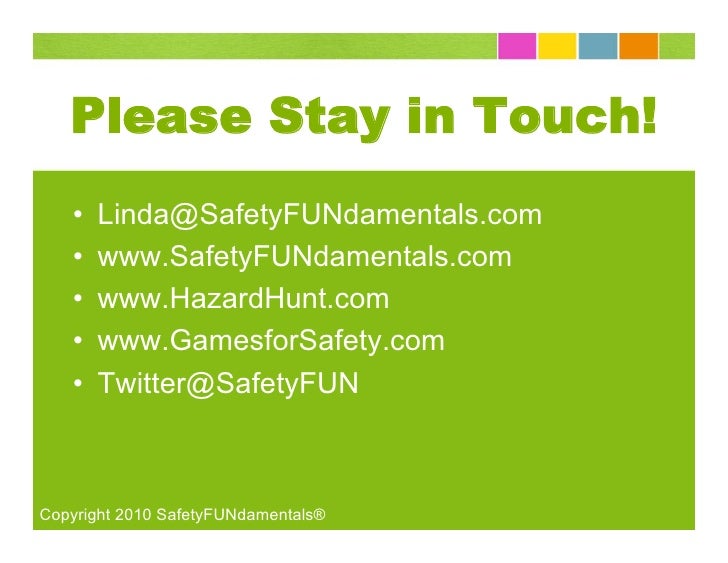 Safety Training Games For Everyone