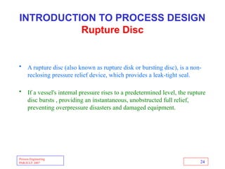 Process Vessel Rupture Introduction to Safety Valves operation.pptx
