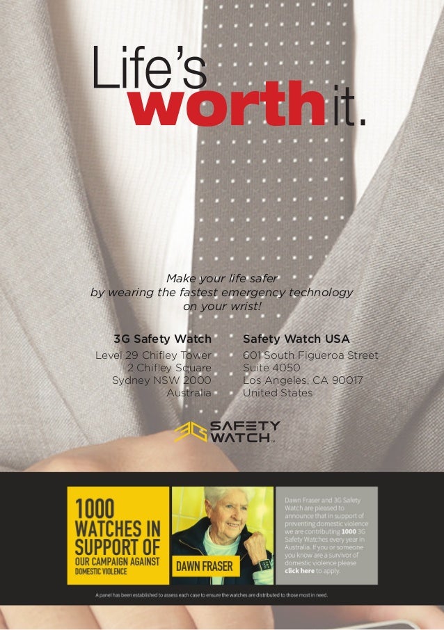 3G Safety Watch Brochure 2016