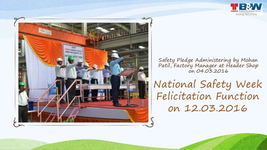 Safety Week Celebration2016