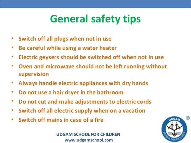 safety while using electricity 6 638