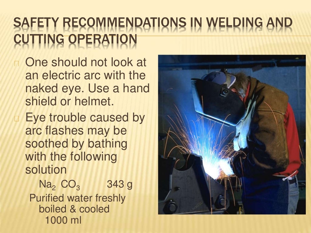 Safe practices while Welding, Gas cutting and machining activities