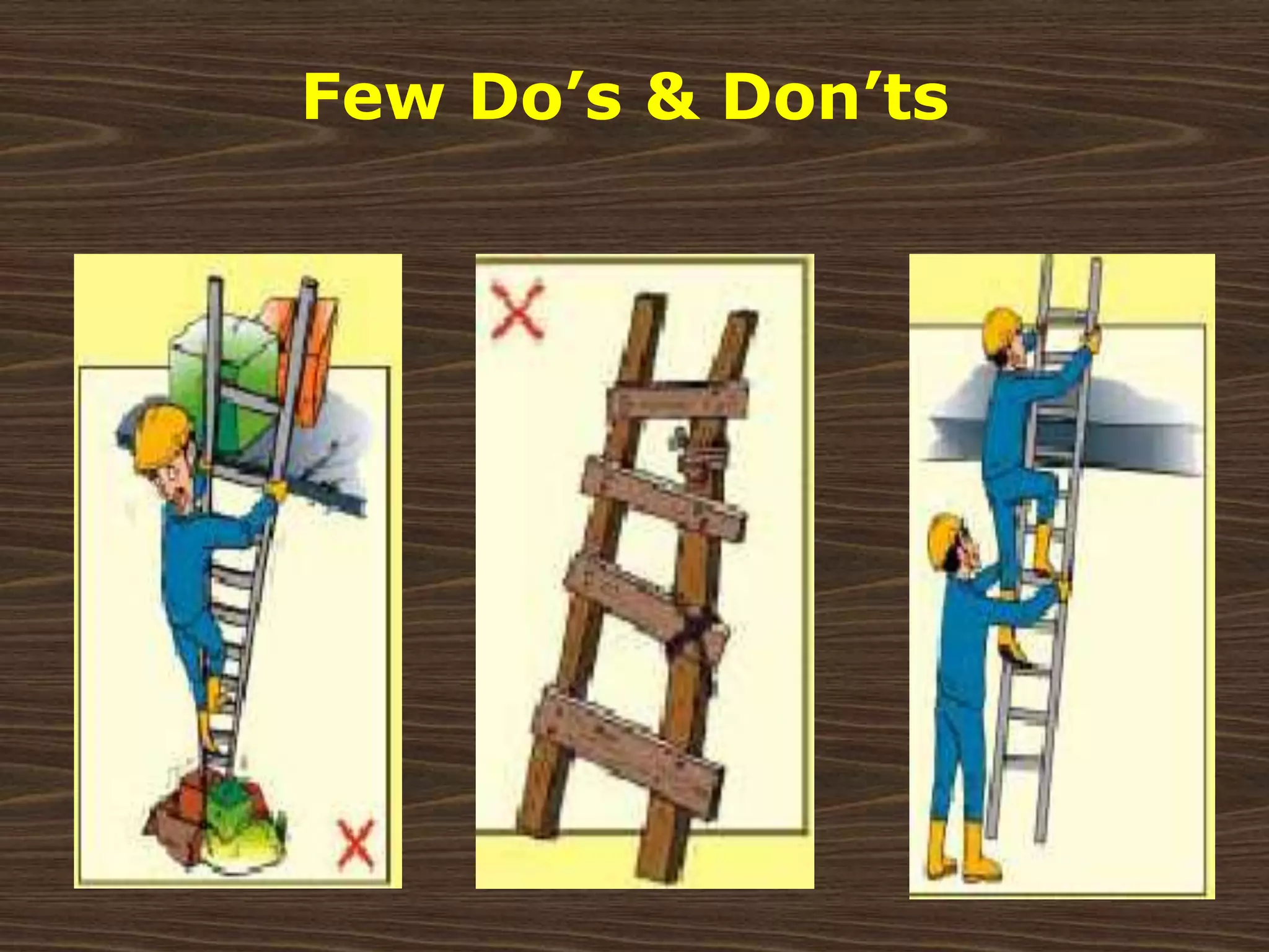 Few Do’s & Don’ts
 