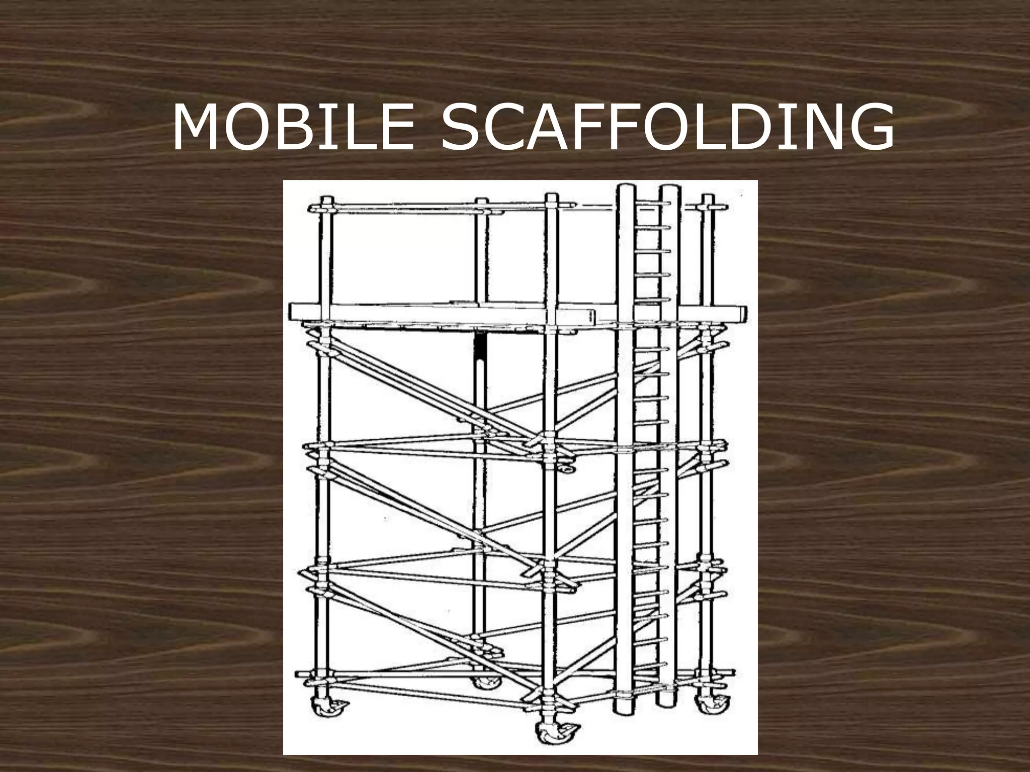 MOBILE SCAFFOLDING
 