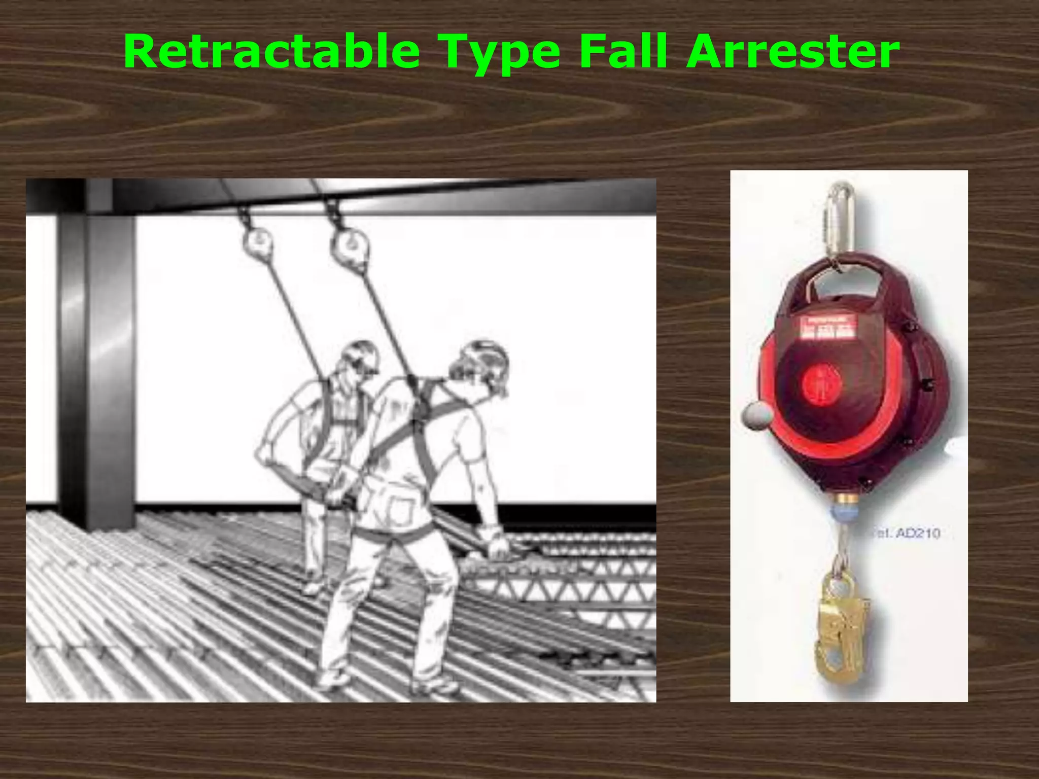 Retractable Type Fall Arrester
 