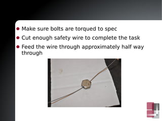 Safety wire presentation | PDF