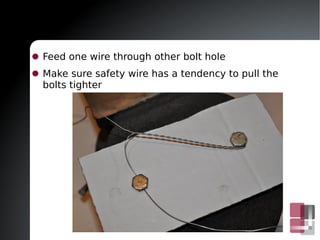 Safety wire presentation | PDF