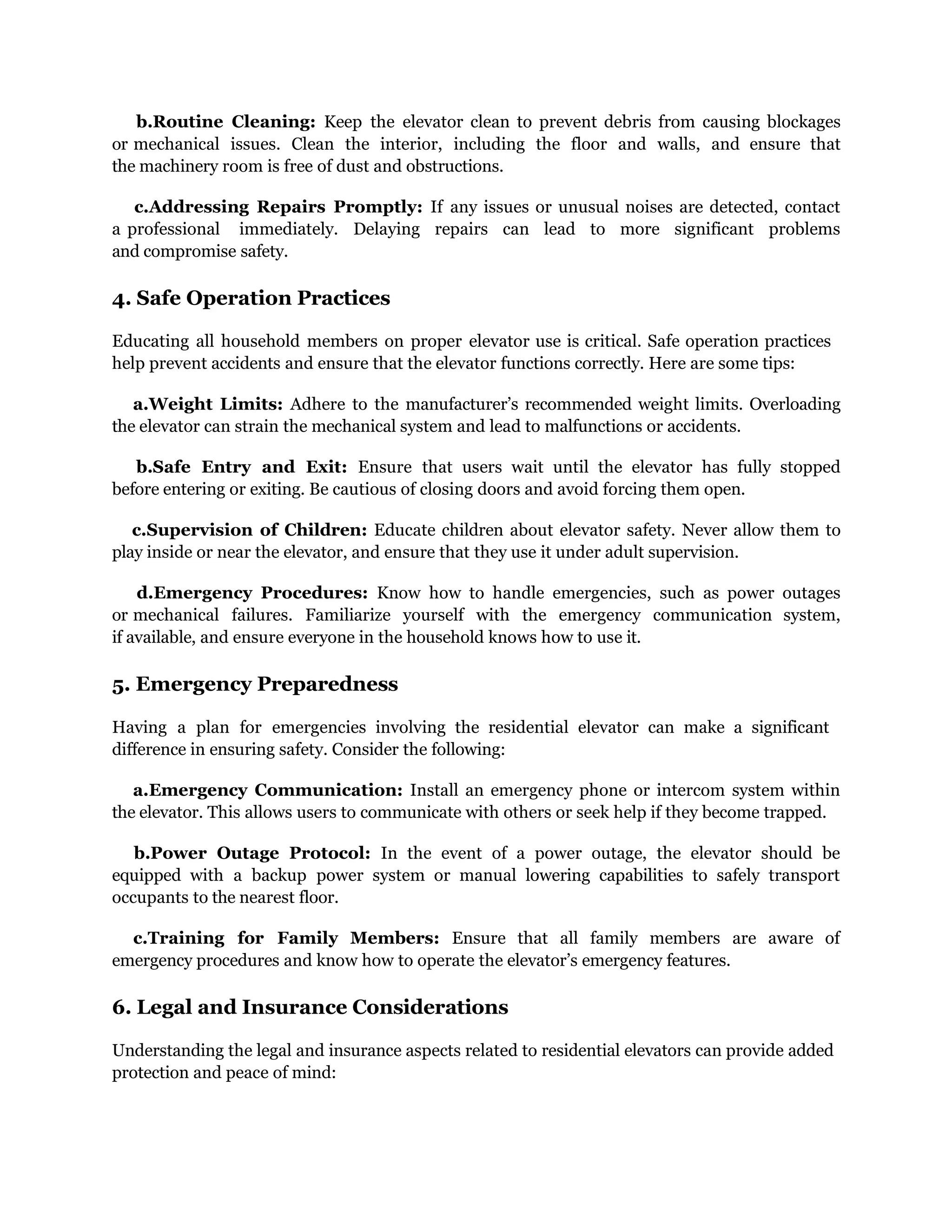 Ensuring Safety with Residential Elevators: A Comprehensive Guide | PPTX