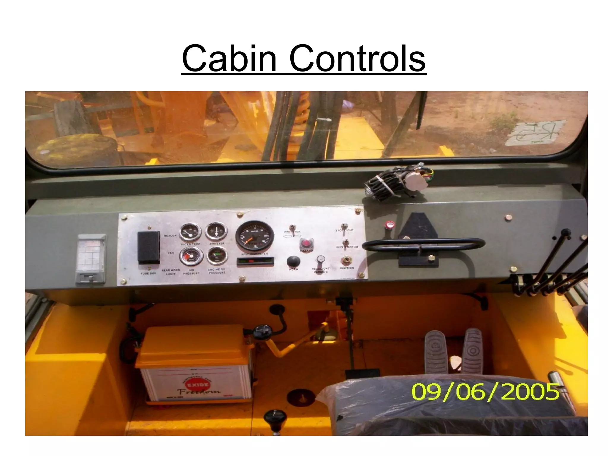 Cabin Controls
 