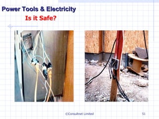 ©Consultnet Limited Power Tools & Electricity Is it Safe? 