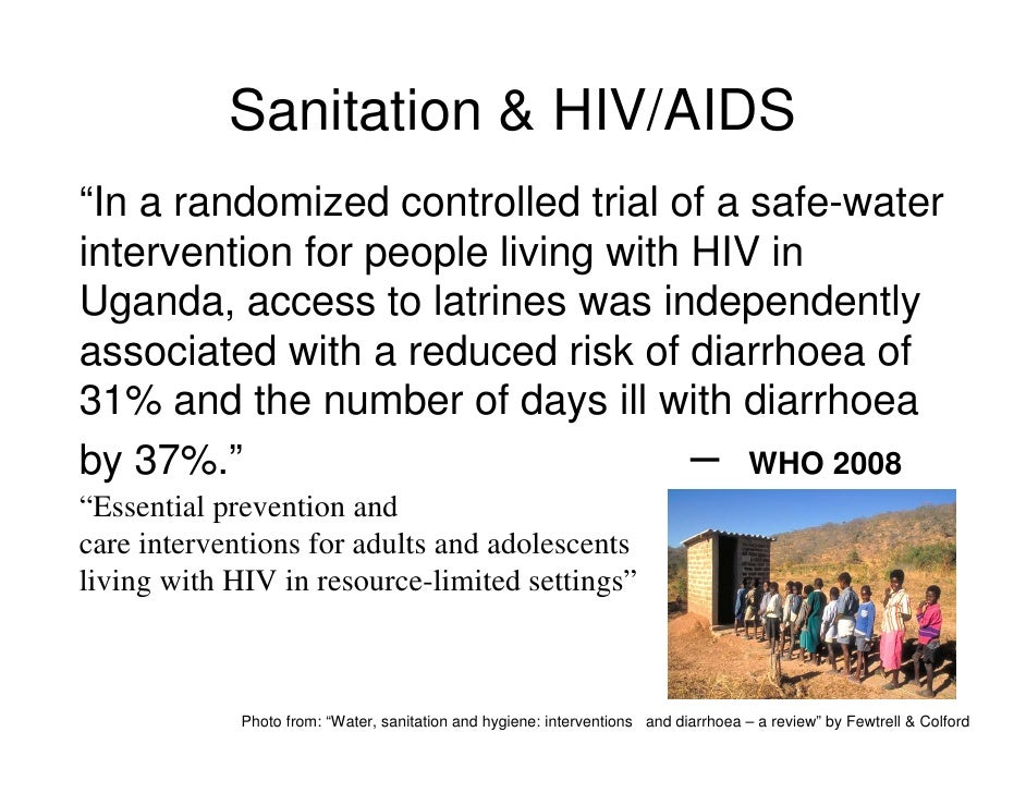 Safe Water & HIV/AIDS