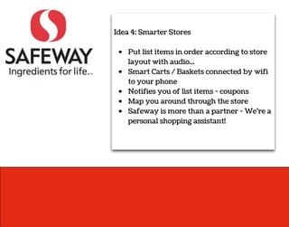 !"#$%&'%()$*+#*%(+,*#-
                Goals and Objectives


 . /0+%12-+%2+#)-%23%,*"#*%$44,*"235%+,%-+,*#%
   1$6,0+%72+8%$0"2,999
 . ()$*+%:$*+-%;%<$-=#+-%4,33#4+#"%>6%72?2%
   +,%6,0*%@8,3#
 . A,+2?2#-%6,0%,?%12-+%2+#)-%B%4,0@,3-
 . C$@%6,0%$*,03"%+8*,058%+8#%-+,*#
 . ($?#7$6%2-%),*#%+8$3%$%@$*+3#*%B%D#E*#%$%
   @#*-,3$1%-8,@@235%$--2-+$3+F%
 