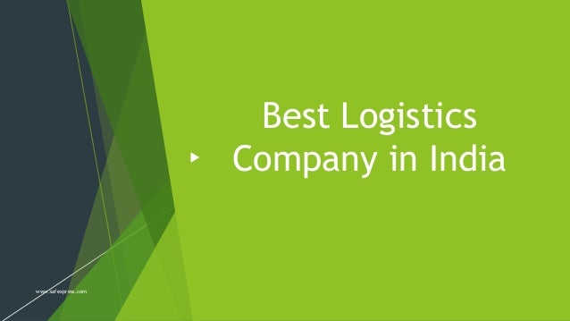Best Logistics
Company in India
www.safexpress.com
 