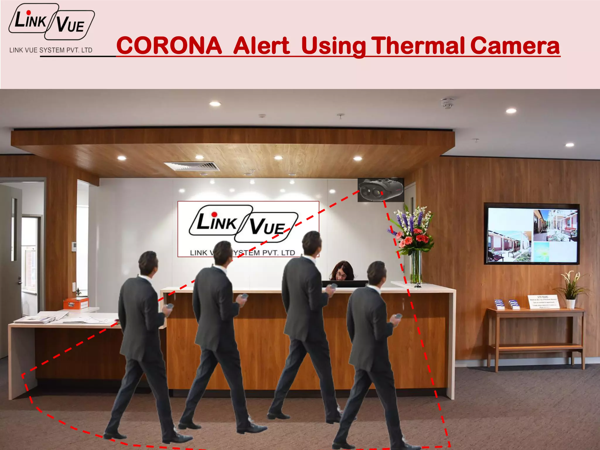 CORONA Alert Using Thermal Camera
 