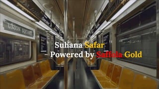 Suhana Safar
- Powered by Saffola Gold
 
