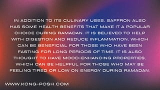 ramadan fasting uses