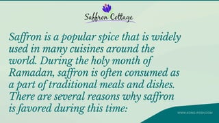Saffron is a popular spice.pdf