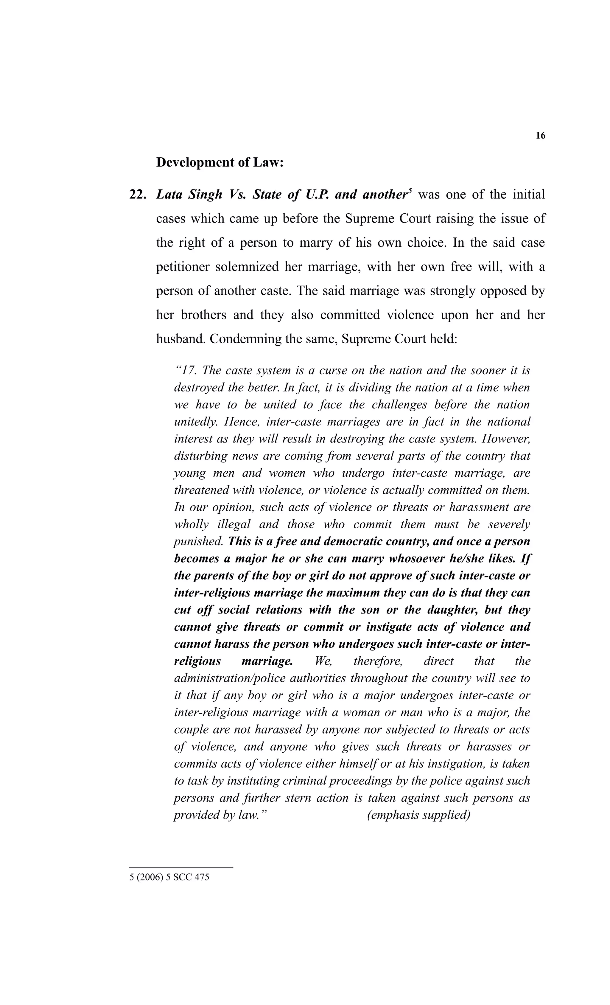 Safia sultana judgment