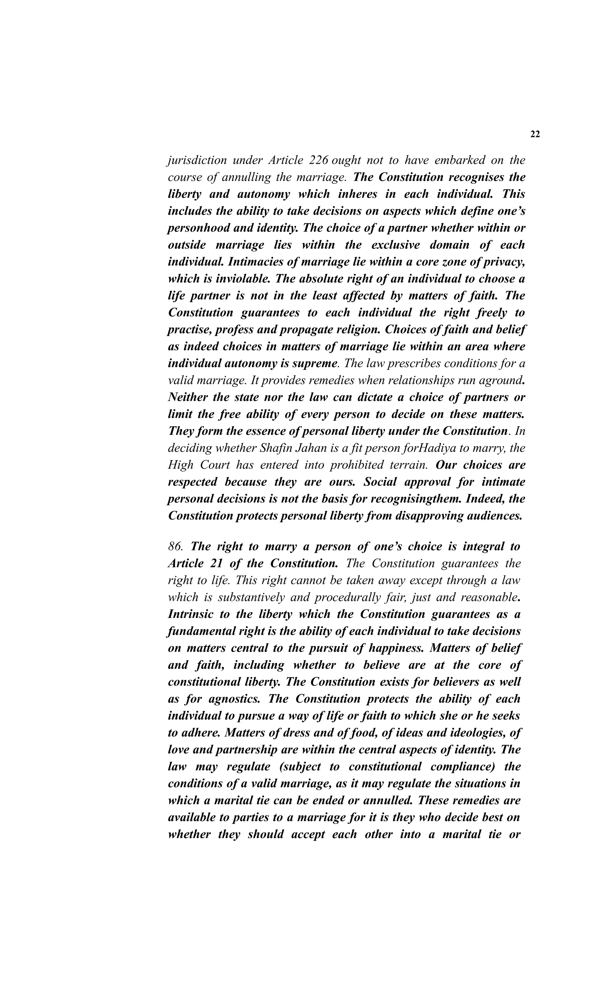 Safia sultana judgment