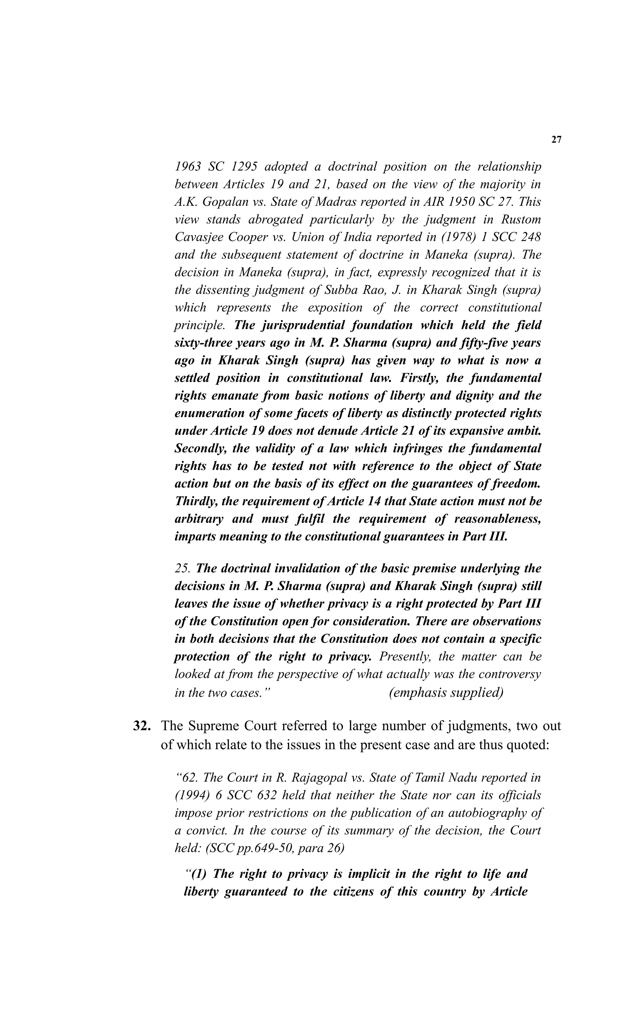 Safia sultana judgment