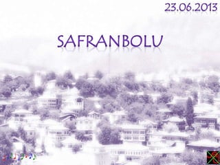 SAFRANBOLU