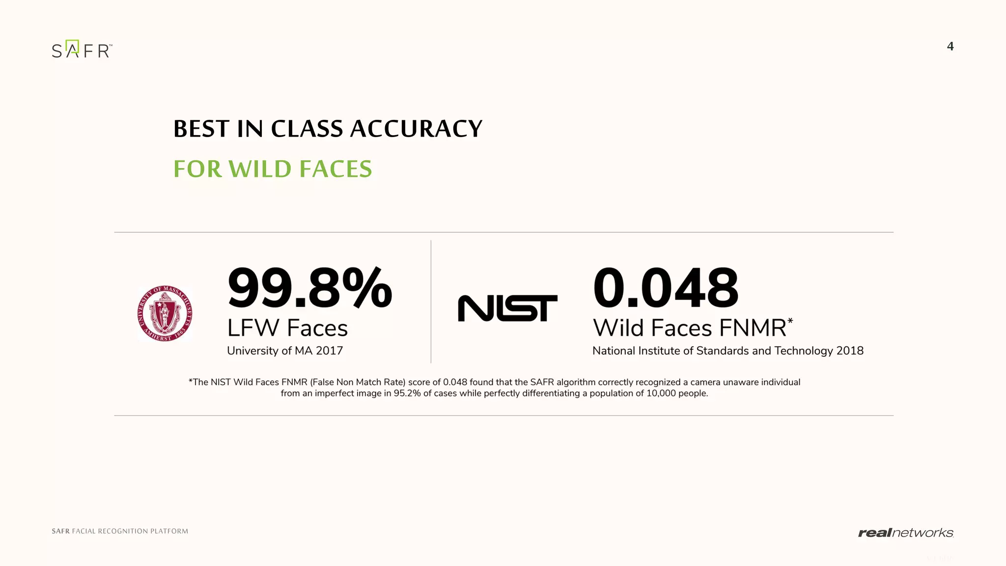 Introducing SAFR (Secure Accurate Face Recognition) | PPTX