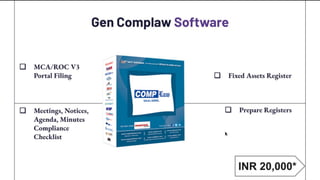 SAG Infotech Product Include Tax, TDS, and GST Management Software | PPT