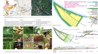 Project . Organic Farm & Interpretive Center
Type: Education & Research
Location: Aluva. Kerala. India
Role: Client Development. Lead Designer. PM
Team. BurtHill. India
 