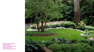 Project. Crosby Residence
Type. Residential
Location. Minneapolis. USA
Role. Designer. PM
Team. Edelweiss Design Inc
 