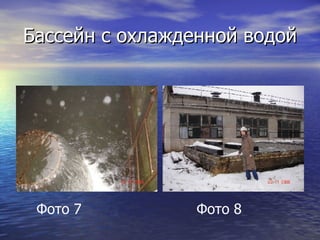 Бассейн с охлажденной водой Фото 7  Фото 8 