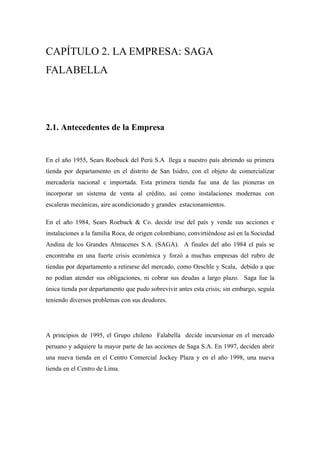 Saga falabella