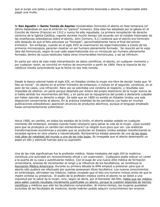 Carl Sagan sobre el aborto