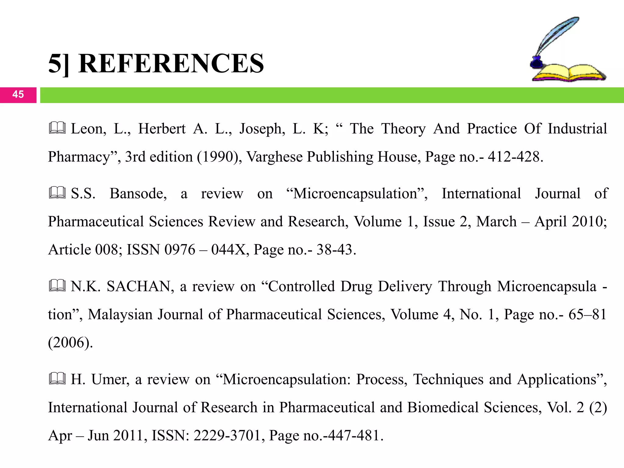MICROENCAPSULATION TECHNIQUES AND APPLICATION | PPTX