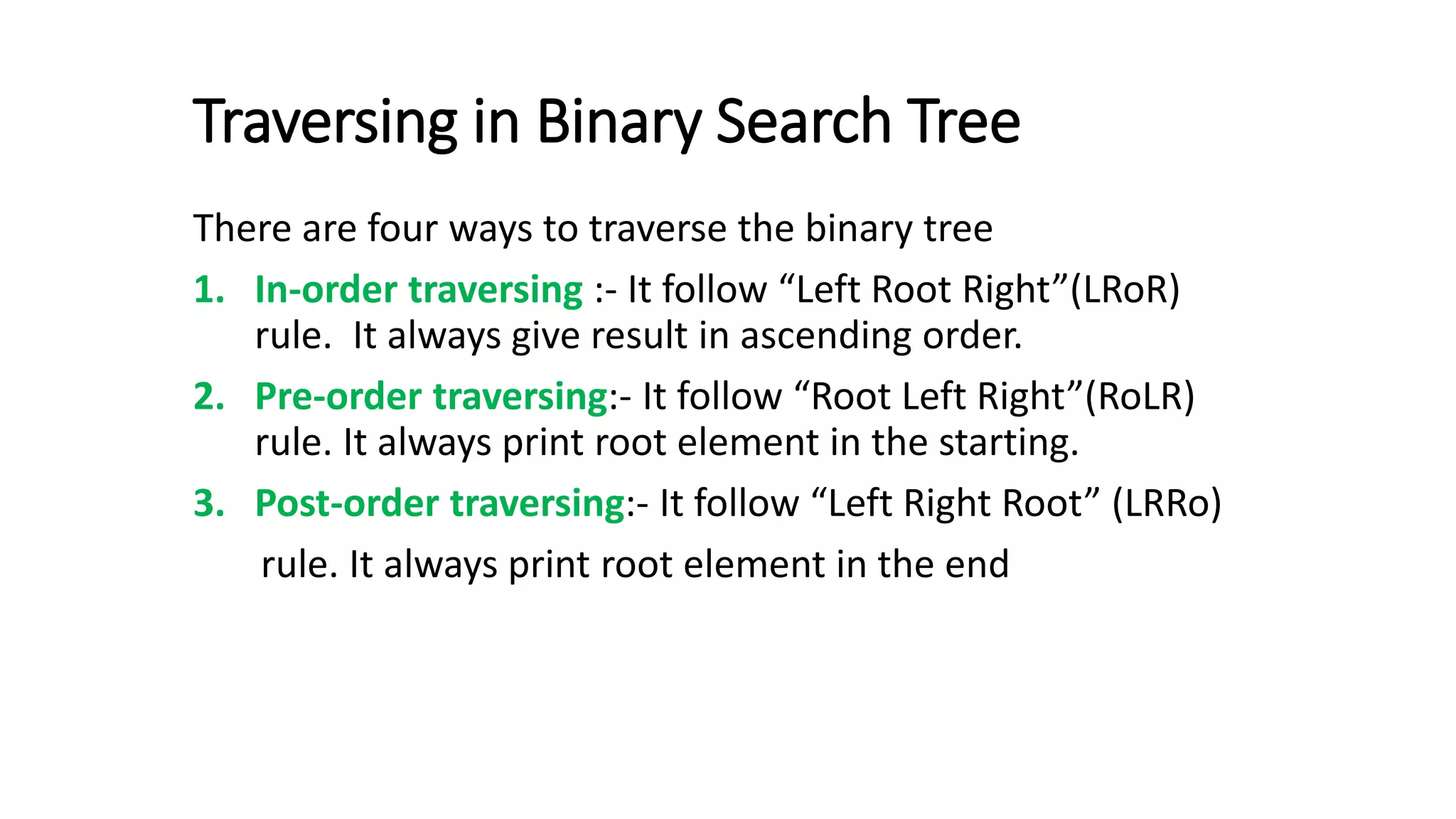Binary Search Tree | PPTX