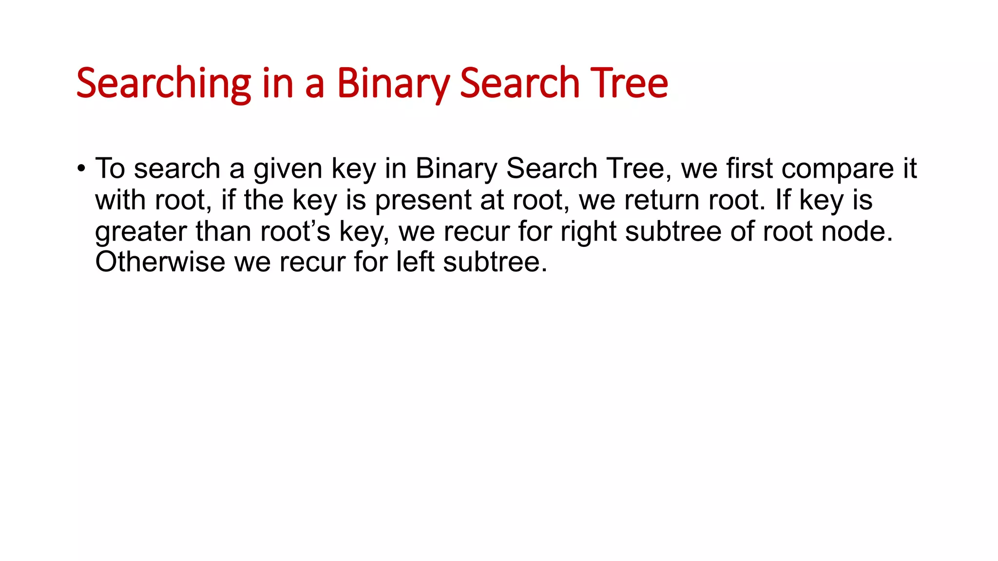 Binary Search Tree | PPTX