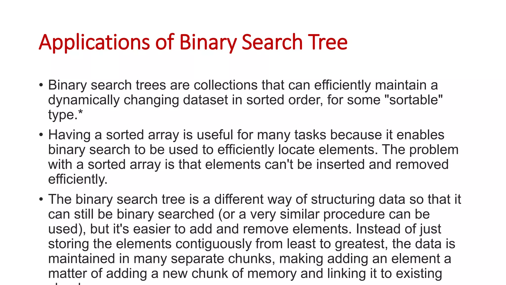 Binary Search Tree | PPTX