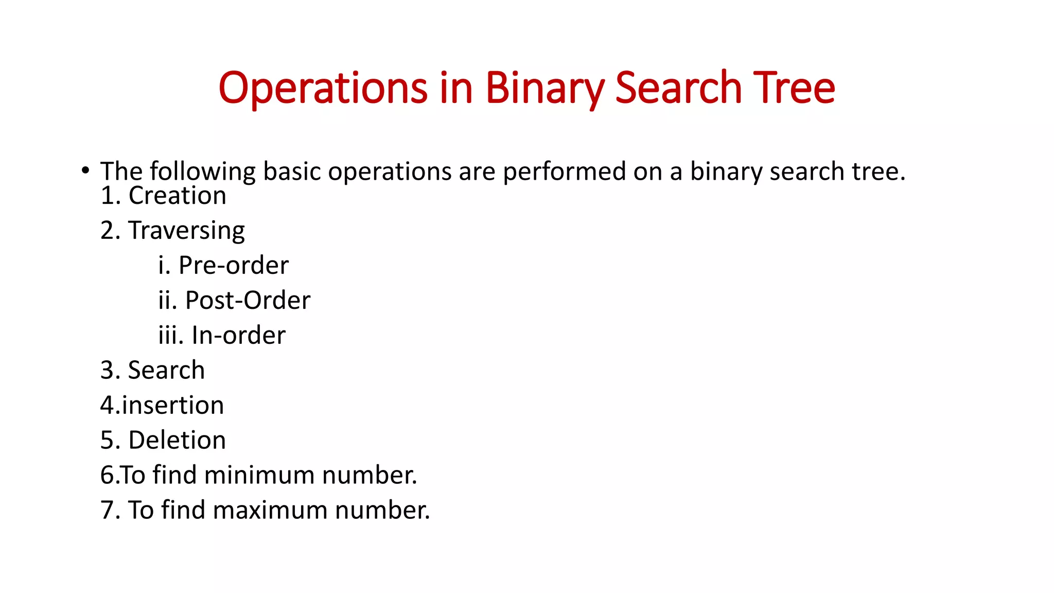 Binary Search Tree | PPTX