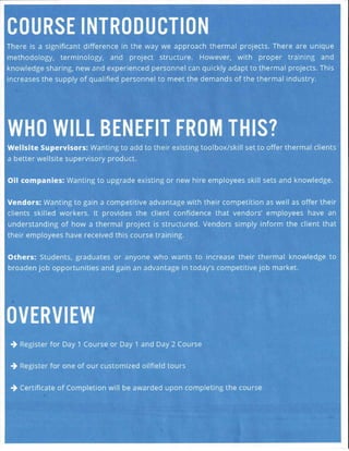 Sagd project courses 