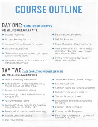 Sagd project courses 