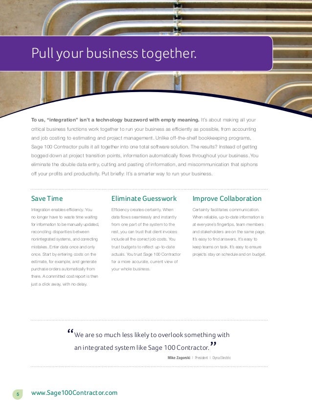 Sage 100 Contractor overview 