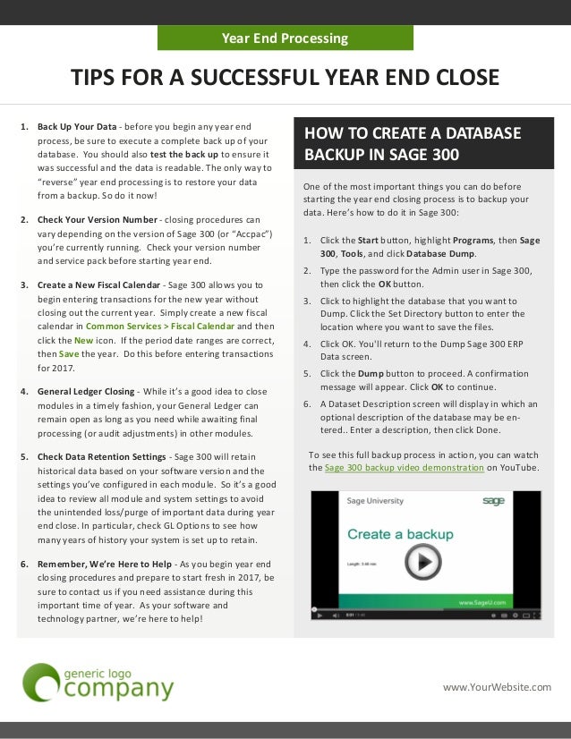 sage 300 newsletter sample